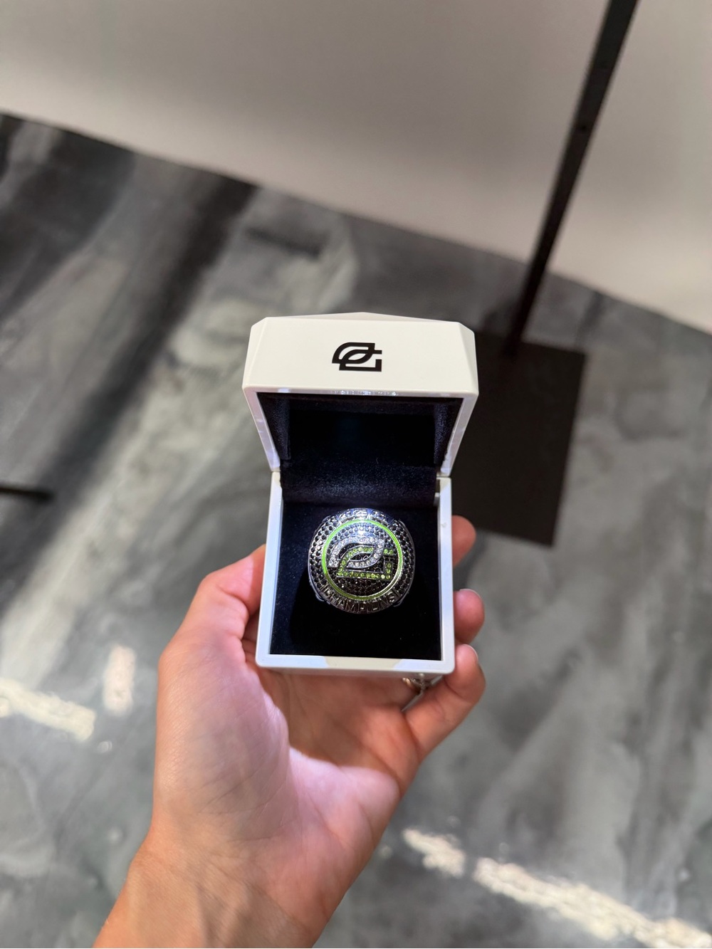 Optic championship ring